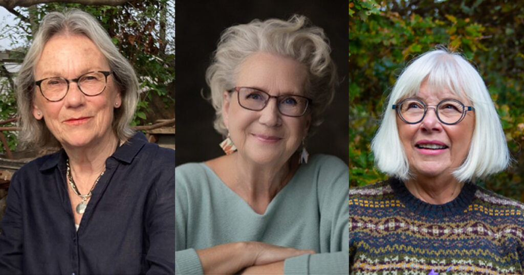 Barbro Blomberg, Marianne E. Gunve och Carin Hammarberg